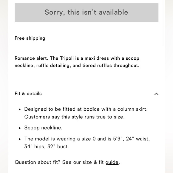 NWT • Tripoli dress in cherry - size 2 🍒 - Picture 5 of 9